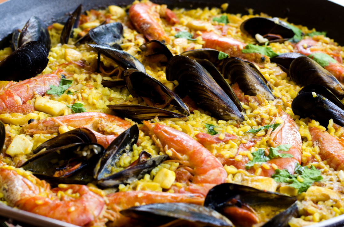 seafood paella